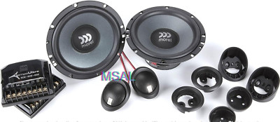 NEW Morel Tempo Ultra 602 MKII 6-1/2'' 2-Way Component Speakers System Car Audio