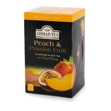 Ahmad Peach And Passionfruit Tea, 20 Count Tea Bags 40G Free Shipping World Wide