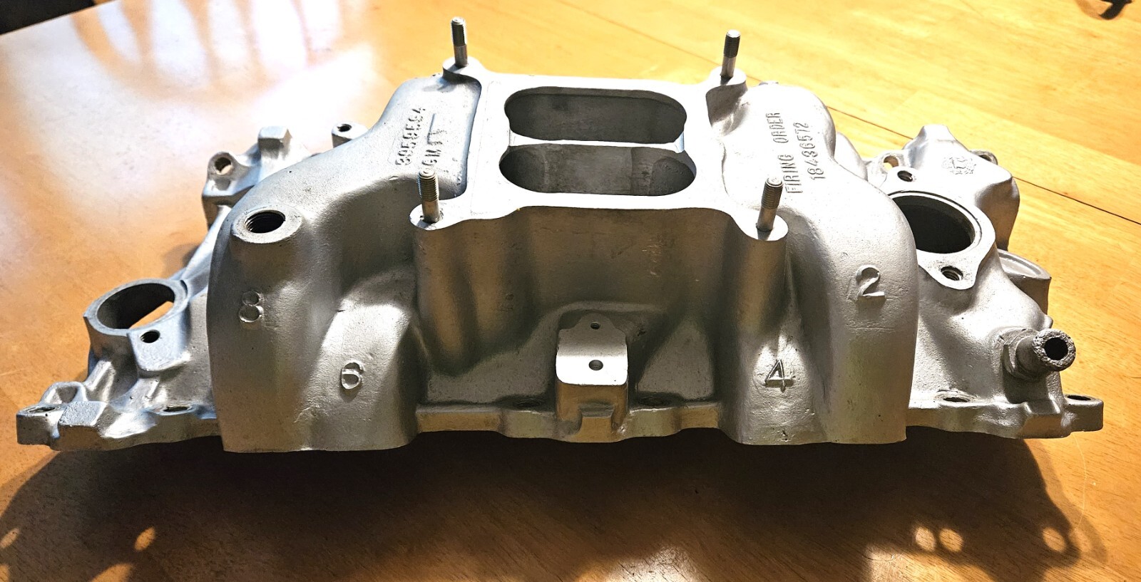 Original 3959594 aluminum intake manifold 1971 1972 LT1 Corvette and