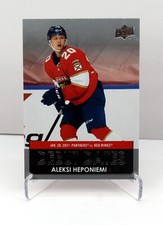 2021-22 Upper Deck Debut Dates Insert Card #DD-16 Aleksi Heponiemi - Panthers