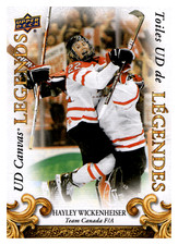 2023 Upper Deck Tim Hortons Legends UD Canvas Hayley Wickenheiser #CL-13