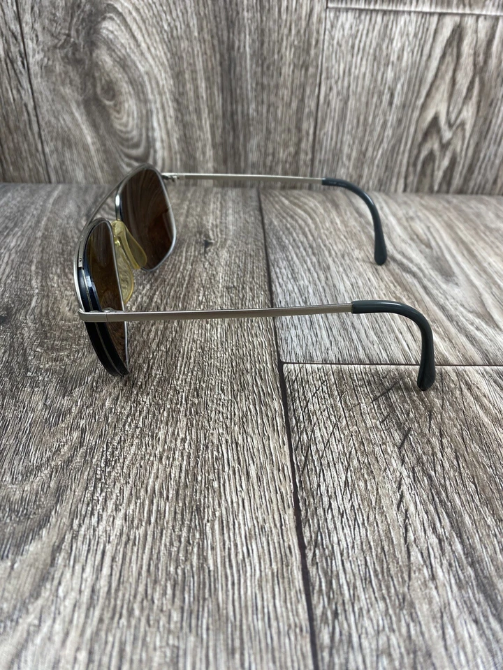 复古 Rodenstock 太阳镜飞行员 MR 868 仅银色镜框 — 第 2/4 张图片