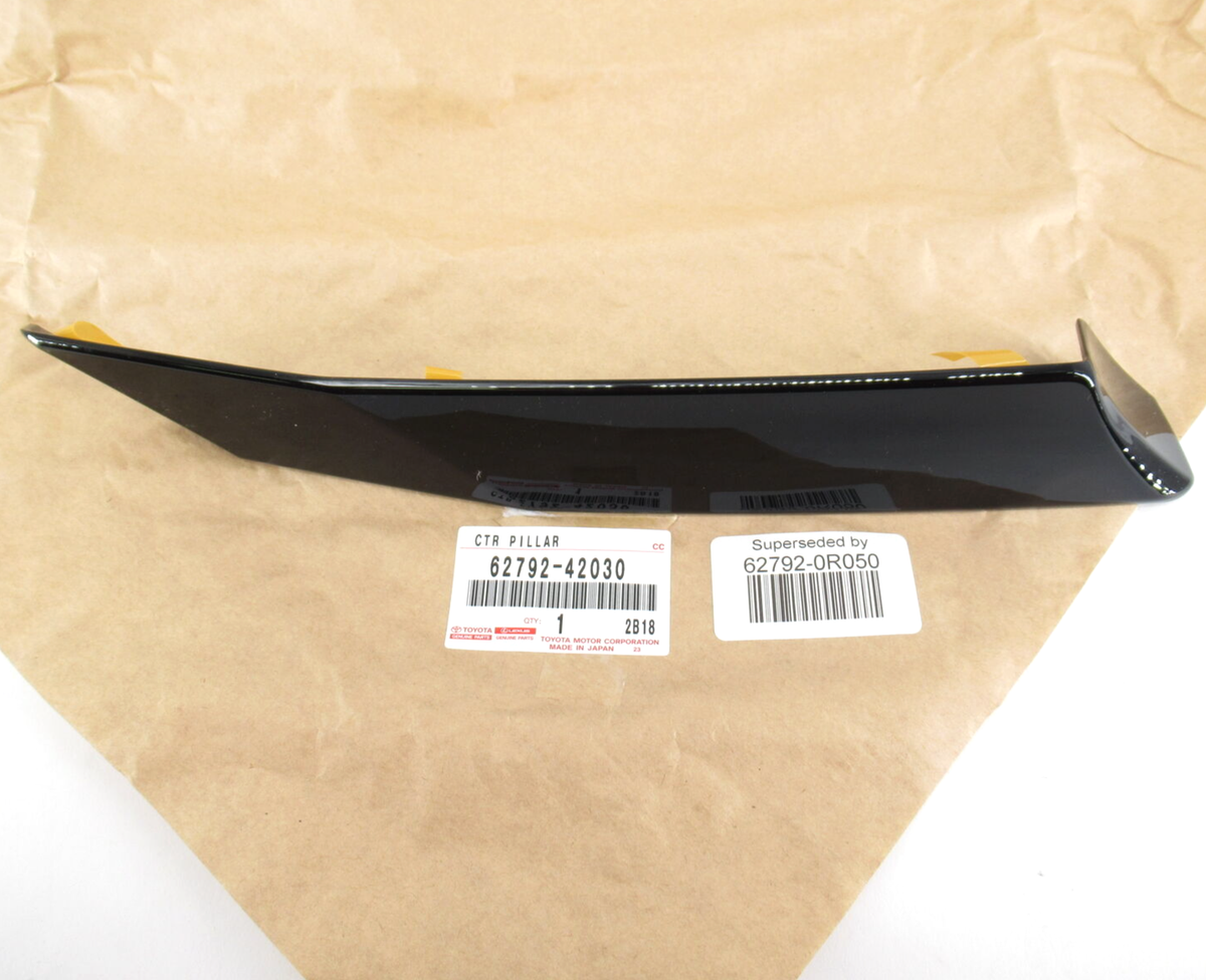 Genuine OEM Toyota 62792-0R050 Driver LH Rear Upper Molding 2019