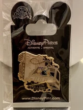 Disney Parks Tower Of Terror Donald Duck Daisy Duck Rare Trading Pin