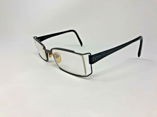 VUILLET VEGA “PRESTIGE 5031” Eyeglasses Frame France 50-20-140 Silver/Black M421