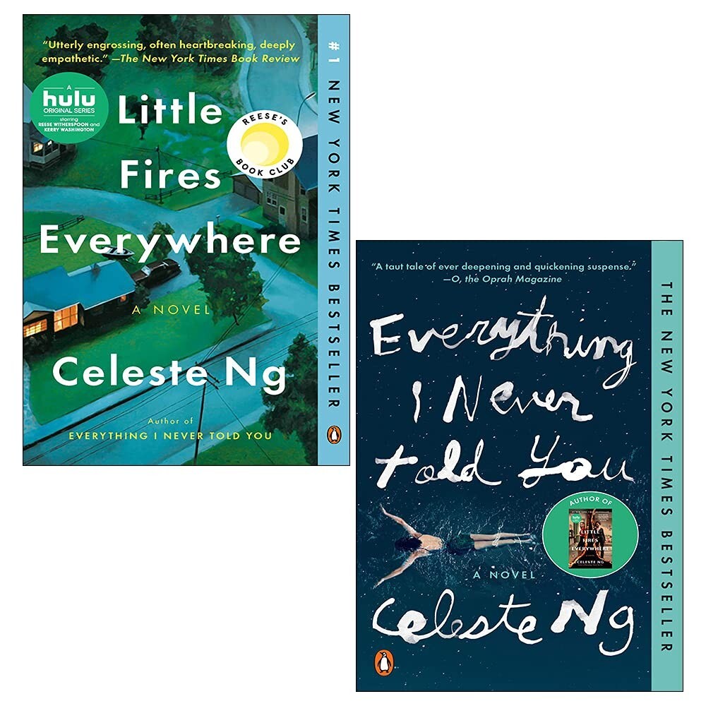 Celeste Ng Collection 2 Books Set (Everything I Never Told You, Little Fires)