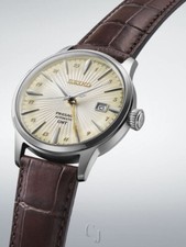 SEIKO PRESAGE COCKTAIL TIME GMT IVORY DIAL MEN’S WATCH SSK041 4