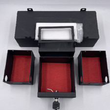 Koem cassaforte invisibile a murare 3 cassetti con cilindro a leva in acciaio