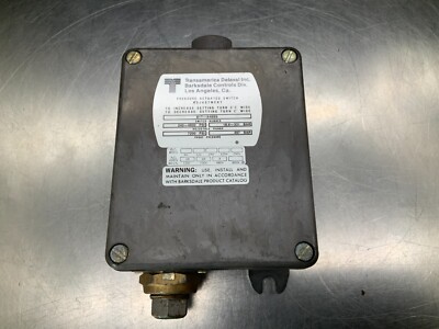 Barksdale Controls B1T-A48SS Bourdon Tube Pressure Switch 240-4800 psi
