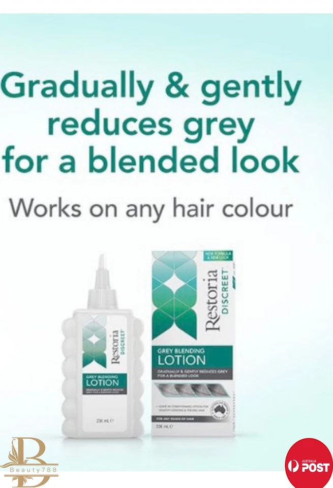 Restoria Discreet hair colour Restoring Lotion 236ml Hair Colour Restoria new - image 2 of 4