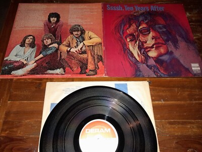 LP ZEHN YEARS AFTER ''SSSSSSH'' 1.AUFLAGE U.S. DERAM DES 18029 EX / EX+