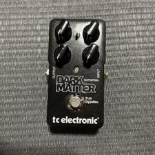 TC Electronic DARK MATTER Analog Distortion Guitar Effect Pedal True Bypass