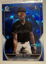 2023 Bowman Chrome Sapphire Janero Miller 1st