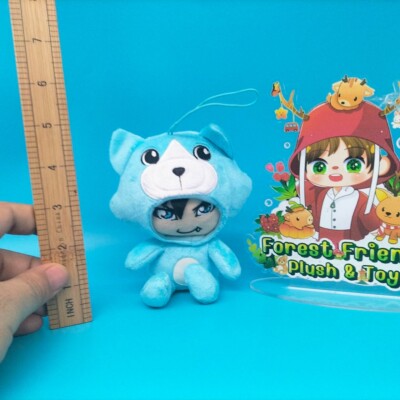 GACKT Gakucchi Gakuchi Blue Dog Furyu Mascot Strap Plush 5