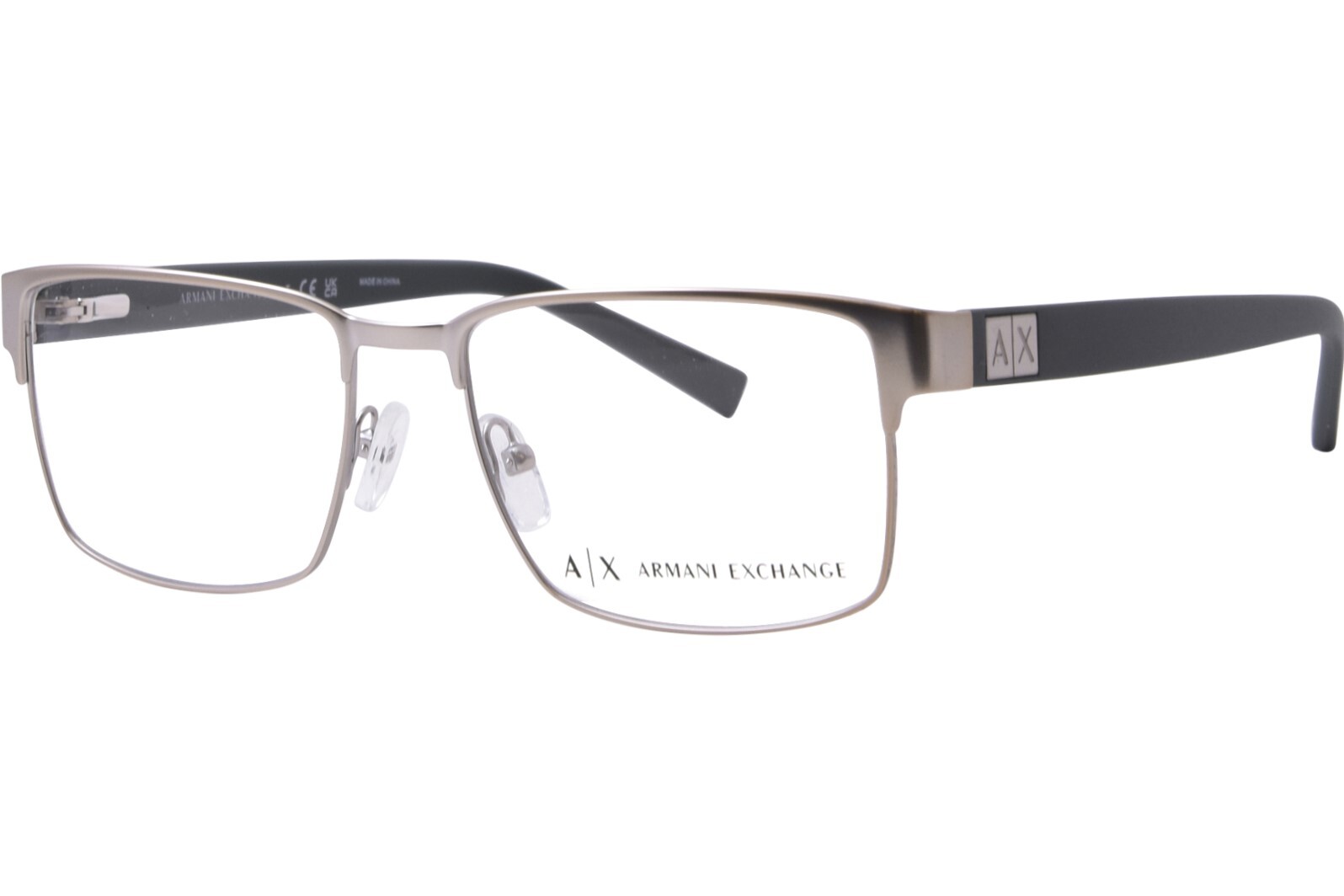 Очки Armani Exchange AX1019 6020 Мужские матово-серебристые в полной оправе 54 мм 13990₽