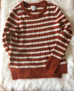 old navy orange sweater