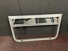 NEW Clamp In Silver 24" x 21" Hopper Narrowboat Window