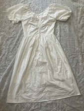 Ladies Unbranded White Cinderella Princess Wedding Summer Dress. Size Small