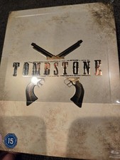 TOMBSTONE Blu-ray Steelbook Ultra Rare Zavvi UK Exclusive Embossed Glossy Grail!