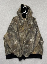 Levi Strauss Signature Field Gear Jacket Mens 3XL Camo Hooded Realtree Coat