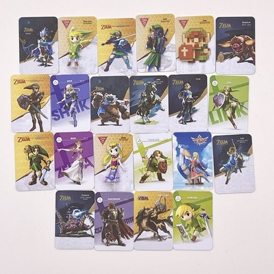 NFC amiibo Tag Game Cards Full Set 22PCS for Switch 2 Zelda Breath