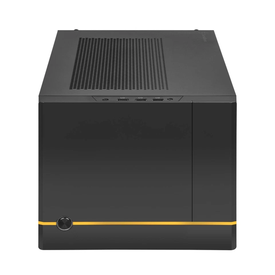 SilverStone Technology SUGO 14, SG14, Black, Mini-ITX Cube Chassis, Supports ... - Image 2 of 4