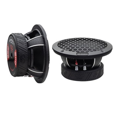 6.5'' Midrange 250 Watt RMS 4 Ohm Midrange Car Audio Speakers Pair DD Audio