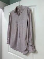   J.McLaughlin Slim Fit Check Shirt M Classic Everyday Style Work ready