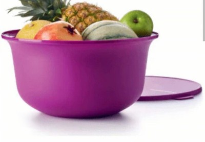 Tupperware Tupper Aloha Schüssel Deckel 7.5 L Beere Rosa Lila Top