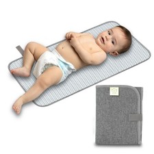 KeaBabies Swift Diaper Changing Mat Classic Gray 