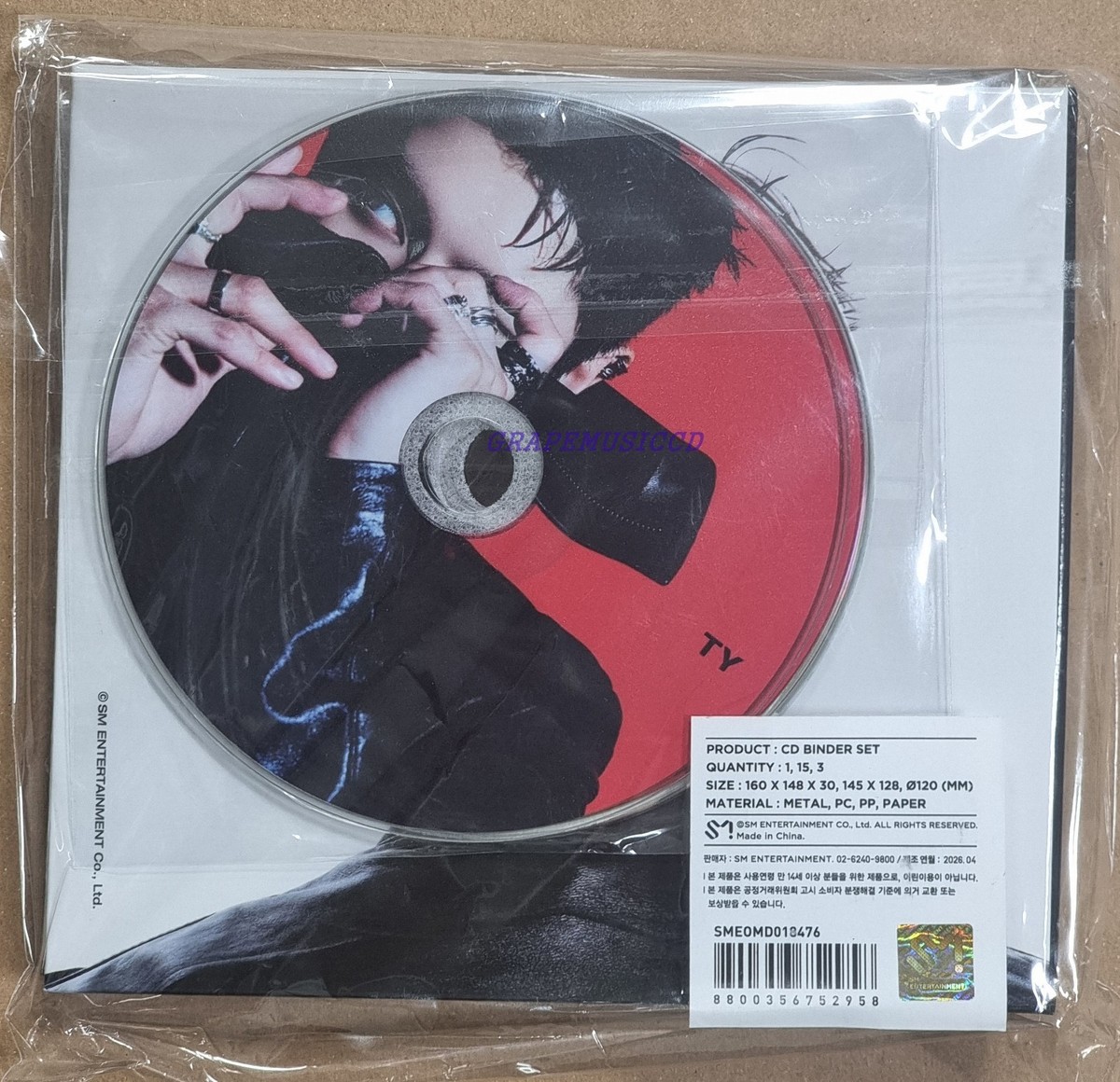 2026 TAEYONG CONCERT TY TRACK - REMASTERED NCT 127 MD CD BINDER