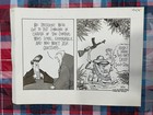 Tony Auth Lithograph - Reagan/Bush Contras - Political Satire Pub. Oct 1986 — photo 1