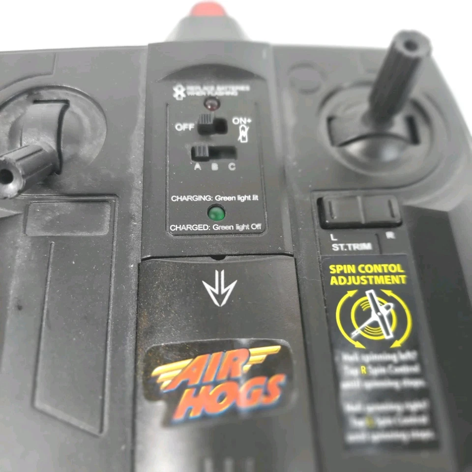 AIR HOGS  OEM Black 00904GSLGP  REMOTE CONTROLLER ONLY NOT TESTED  Parts Only - Image 4 of 4