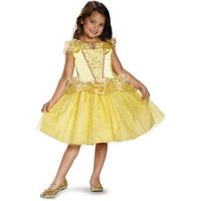 Belle - Disney Princess Beauty  The Beast Costume - Yellow - Medium 7-8