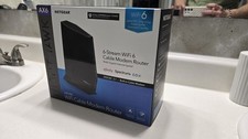 NETGEAR AX2700 Nighthawk AX6 Cable Modem Router Black