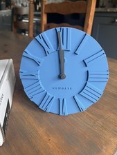 Newgate Desk Clock Chelsea Mid Blue - brand new 
