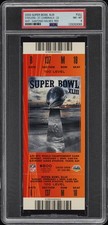Super Bowl 43 Full Ticket Stub PSA 8 XLIII 2009 Red Version Steelers Cardinals