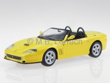 Ferrari 550 Barchetta yellow diecast model car 1/43