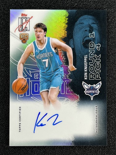 2025 Topps Signature Kon Knueppel Base (RAW)