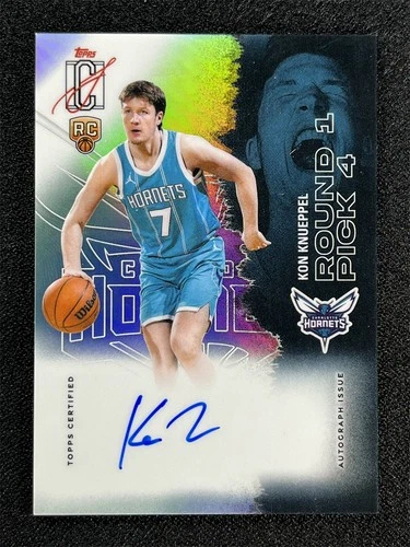 2025 Topps Signature Kon Knueppel Base (RAW)