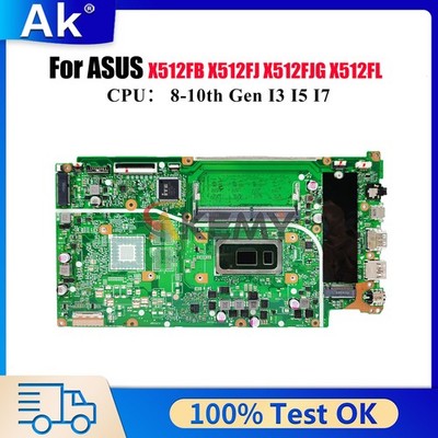 X512FA Motherboard For ASUS X512FJ K512F X512FB X512FL X512FF Mainboard W/CPU