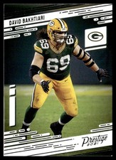 2021 Panini Prestige David Bakhtiari Green Bay Packers #102