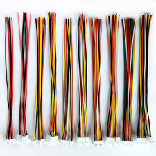 for 15 Sets JST XH 2.54Mm 2  3  4 5  6 Pin 26AWG Male  Female Connector Plu