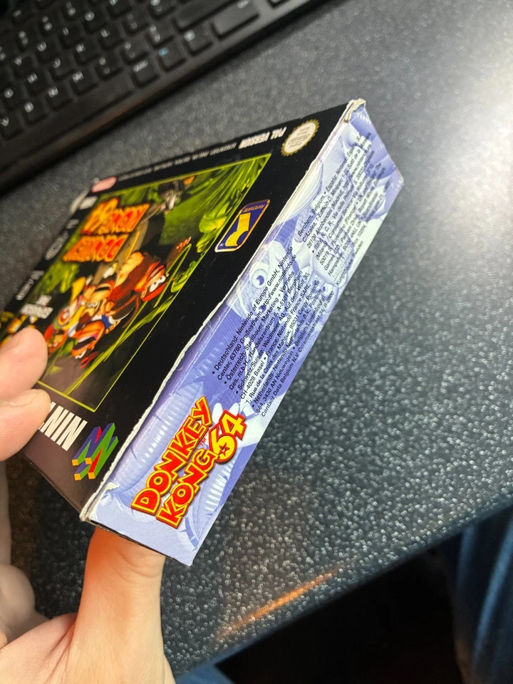 Donkey Kong 64 N64 Boxed With Manual, Expansion Pak Not Included. Free Postage! - Image 4 of 4