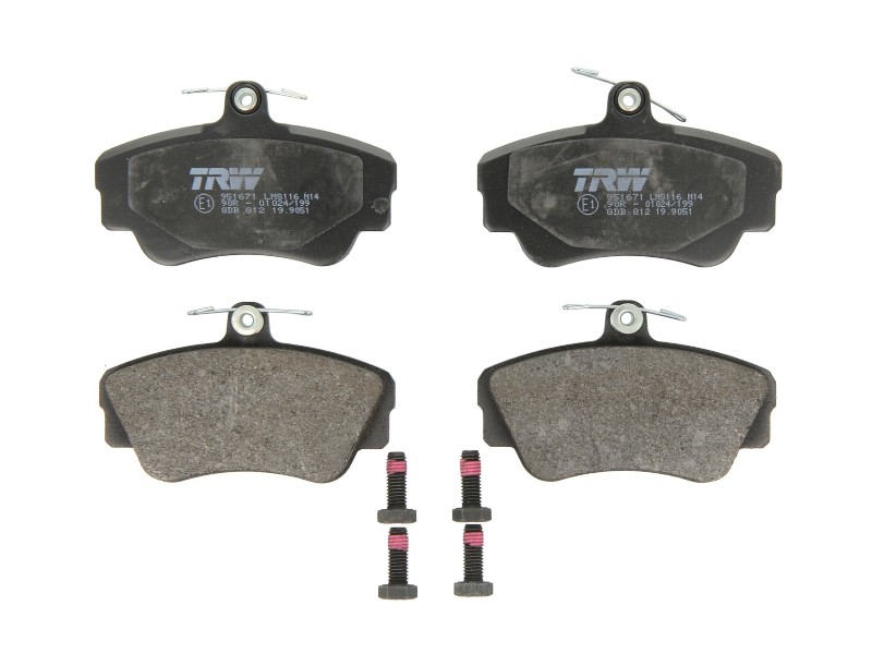 Fits TRW GDB812 Brake Pad Set, disc brake GDB812 As part of ZF Aftermarket, eve