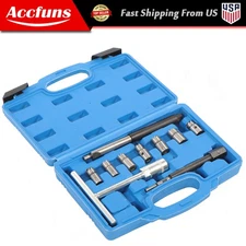 New Diesel Injector Seat Cleaner Tool Diesel Injector Seat Cutter Auto Set 10pcs