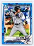2021 Bowman 1st Sapphire Edition #BCP-33 Eddy Diaz Colorado Rockies