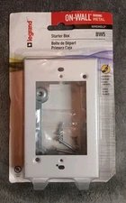 Legrand Wiremold On-Wall Wiring Metal Starter Box 