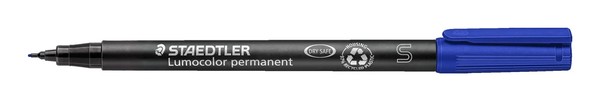 Staedtler Universalstift Lumocolor 313 Permanent S, Blau | 313-3 | 2024-image