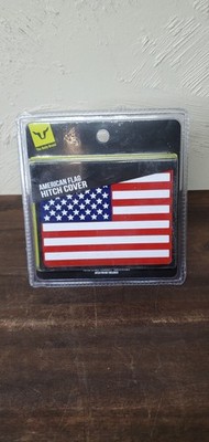 The Bully Brand American Flag Hitch Cover 2'' Hitch Slide In USA Patriotic Hitch 